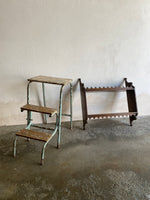 Antique Metamorphic Step Stool Circa 1920