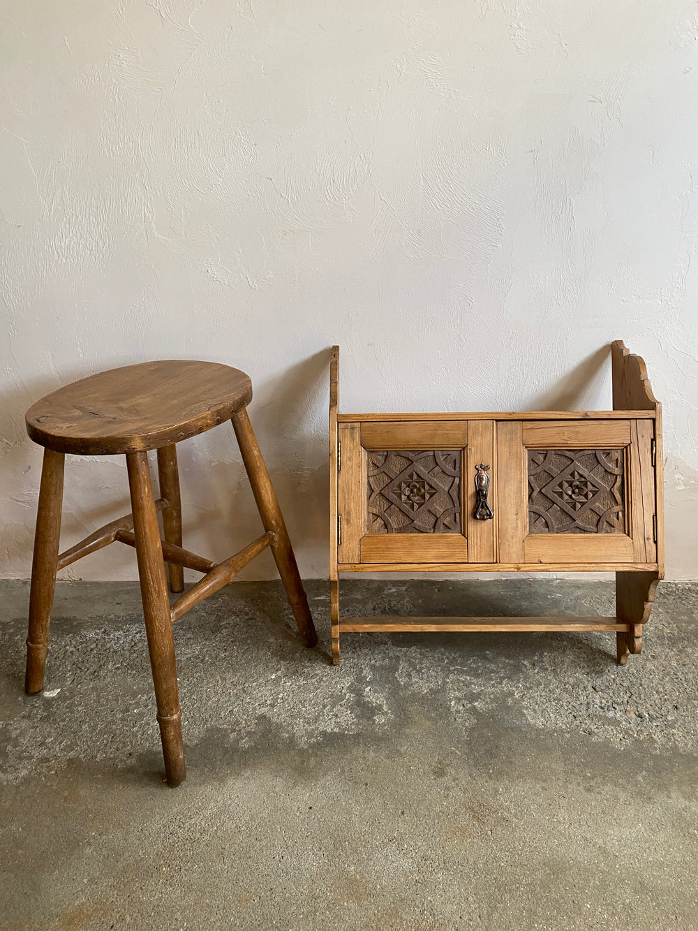A Set of Four English Potter's Stools, c. 1910