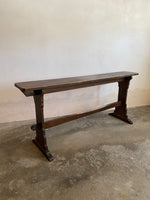 **On Hold** Tall Antique Organist's Bench c. 1890