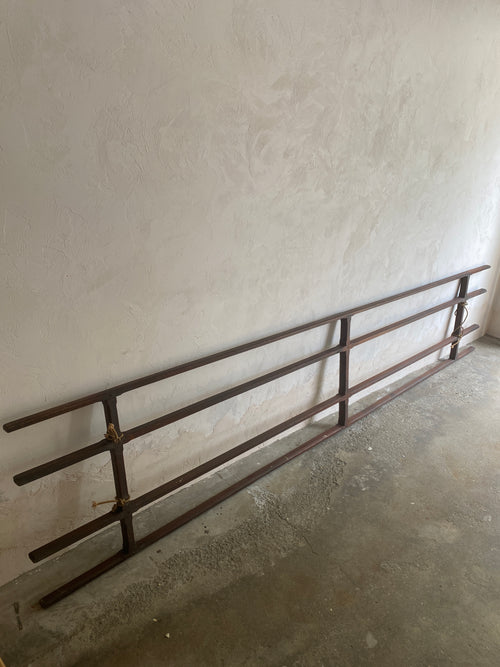 11-Foot Antique Herb Drying Rack or Pot Rack c. 1890