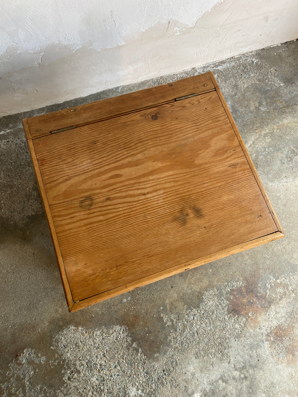 Antique English Pine Box c. 1890