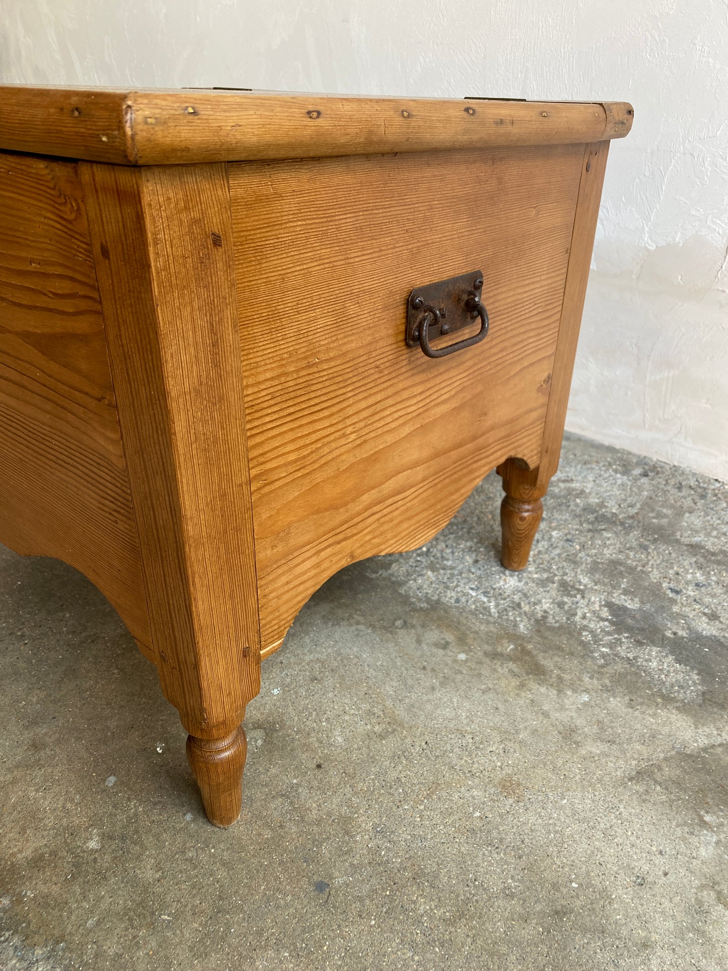 Antique English Pine Box c. 1890
