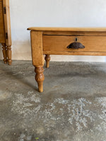 Antique Pine English Coffee Table c. 1880