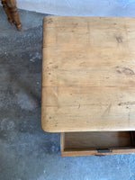 Antique Pine English Coffee Table c. 1880