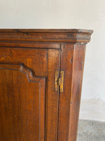 **on hold** Antique Oak English Corner Cupboard c. 1800