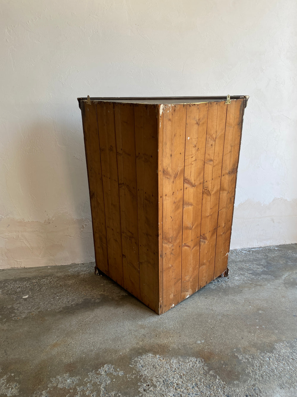 **on hold** Antique Oak English Corner Cupboard c. 1800