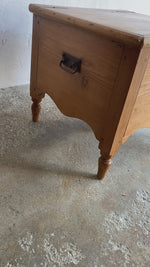 Antique English Pine Box c. 1890