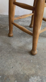 Antique Pine English Stool